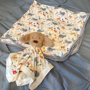 Magnetic Me Space Dog Newborn Blanket and Dog Lovey Set